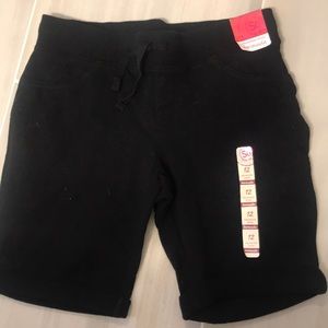 Girls adjustable waist shorts